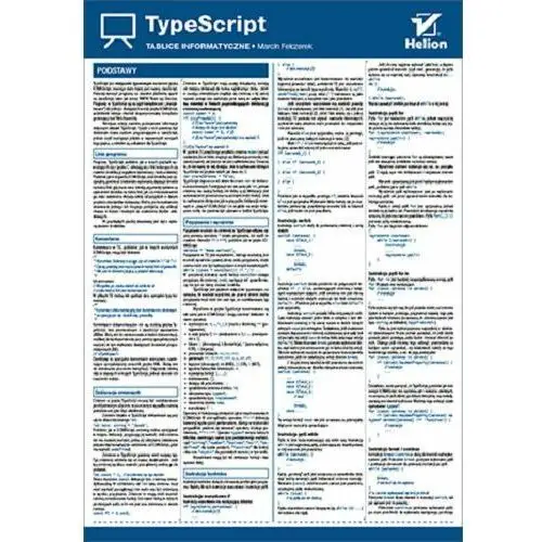 Tablice informatyczne. TypeScript
