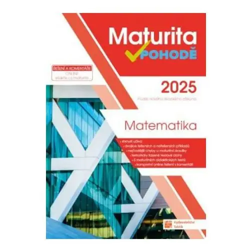 Maturita v pohodě - matematika 2025 Taktik