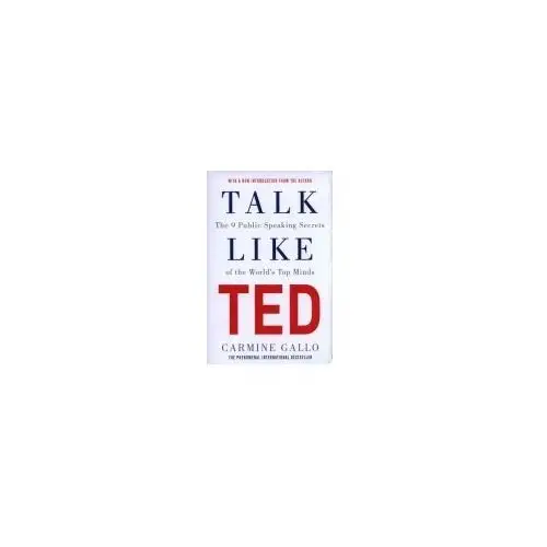 Talk like TED