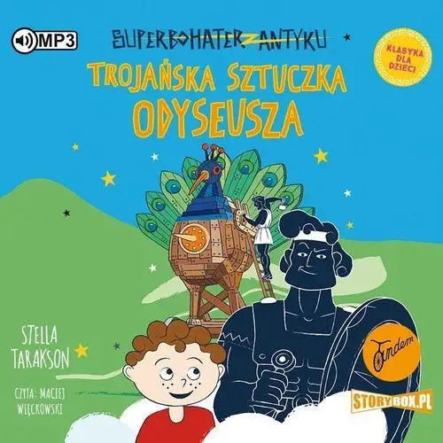 Cd mp3 trojańska sztuczka odyseusza. superbohater z antyku. tom 8