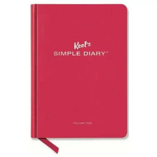 Keel's Simple Diary Volume Two (dark Red): The Ladybug Edition