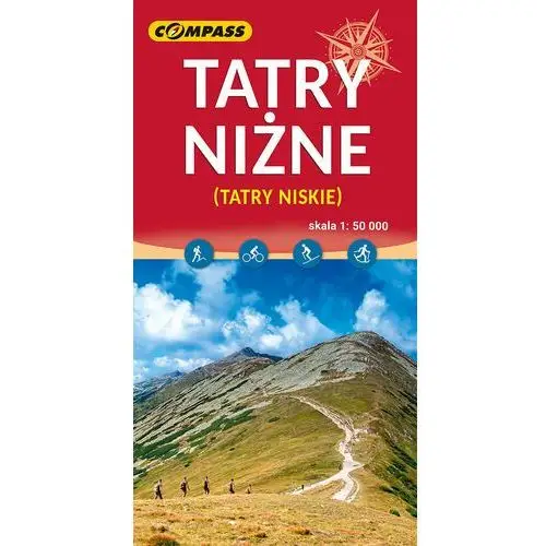 Tatry Niżne. Mapa turystyczna. 1:50 000