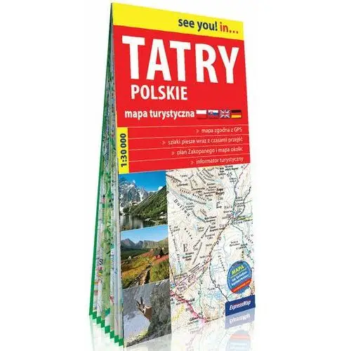 Tatry polskie. Mapa turystyczna 1:30 000