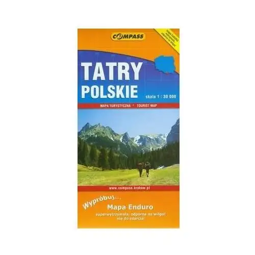 Tatry polskie. Mapa turystyczna