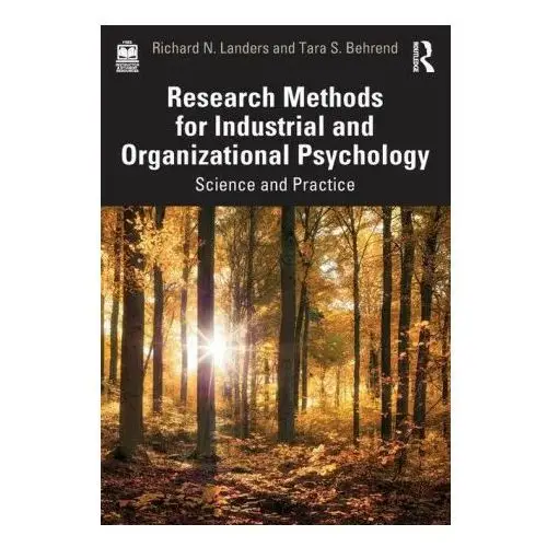 Research Methods for Industrial and Organizational Psychology