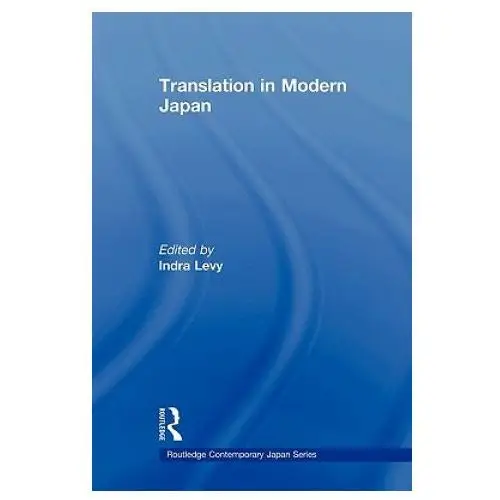 Translation in Modern Japan