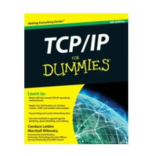 TCP / IP For Dummies Leiden, Candace; Wilensky, Marshall
