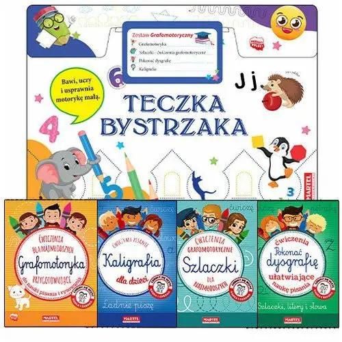 Teczka bystrzaka. Zestaw Grafomotoryczny