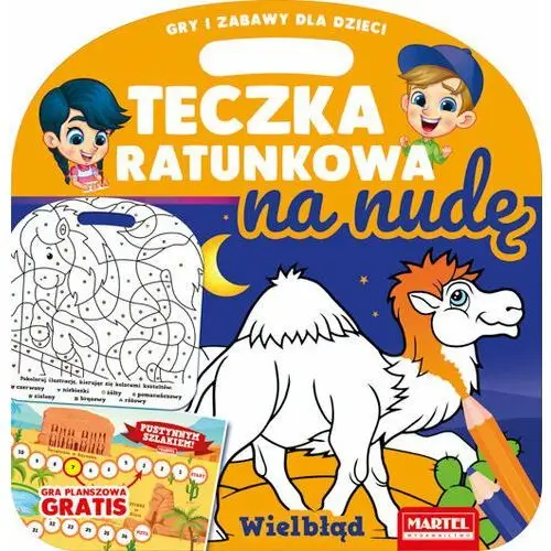 Teczka ratunkowa na nudę z grą. Wielbłąd