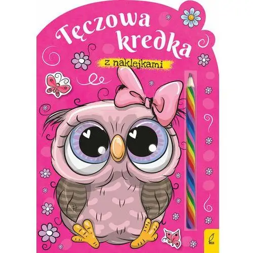 Tęczowa kredka. Sowa