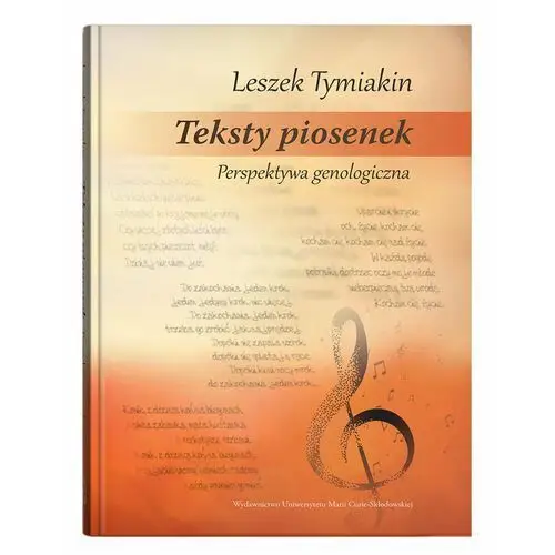 Teksty piosenek. Perspektywa genologiczna