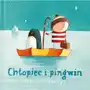 Chłopiec i pingwin Tekturka Sklep on-line