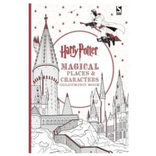 Harry potter magical places and characters colouring book Templar publishing