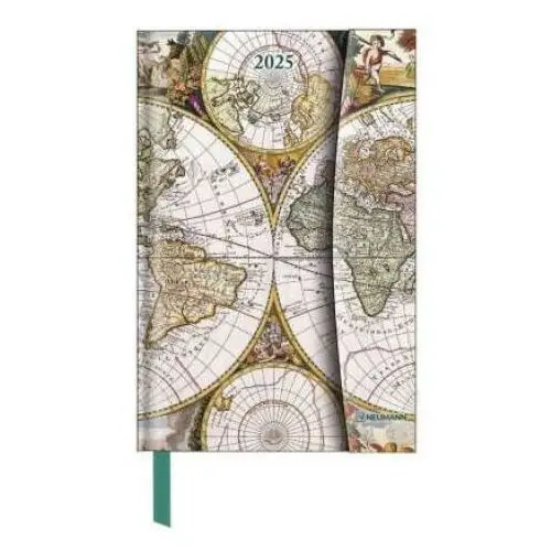 Teneues calendars & stationery gmbh & co. kg Antique maps 2025 - diary - buchkalender - taschenkalender - 10x15