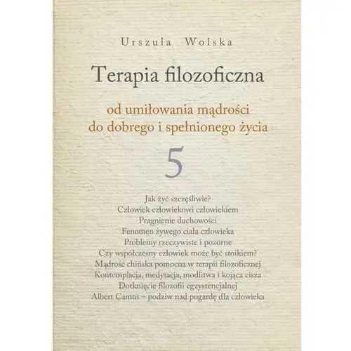 Terapia Filozoficzna 5 Urszula Wolska