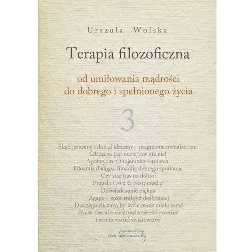 Terapia filozoficzna t.3