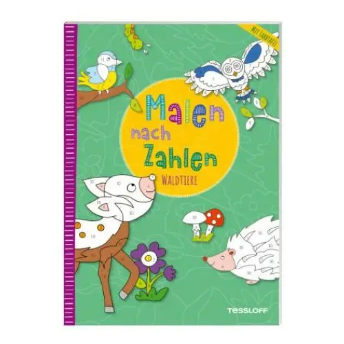 Malen nach zahlen. waldtiere Tessloff verlag