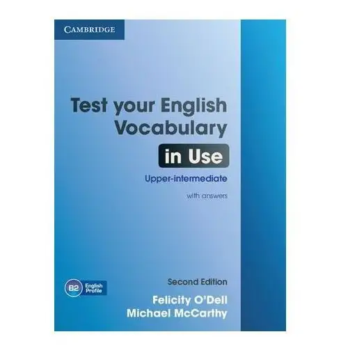 Test Your English Vocabulary in Use Upper Intermediate (2nd Edition) with Answers,8X