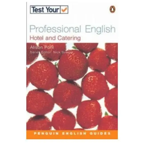 Test your professional english ne hotel and catering Pearson education limited