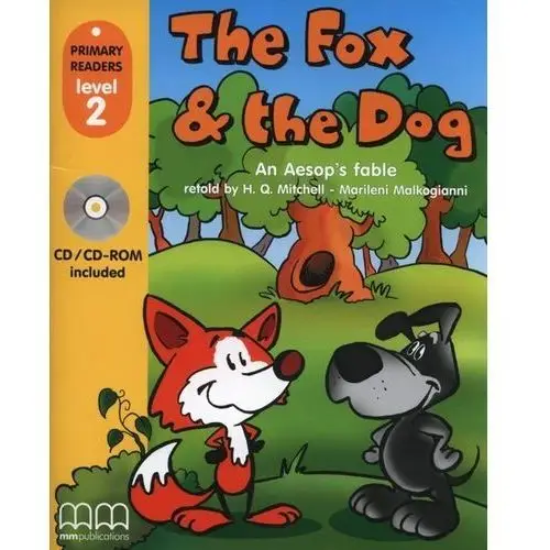 The Fox & the Dog + CD. Primary Readers level 2 - książka