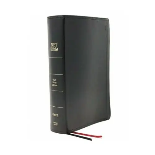 Thomas nelson pub Net bible, full-notes edition, leathersoft, black, comfort print: holy bible