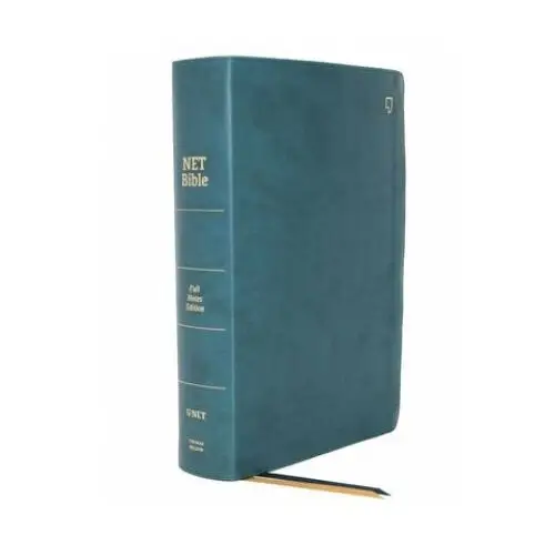 Net bible, full-notes edition, leathersoft, teal, comfort print: holy bible Thomas nelson pub