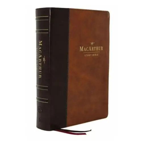 Nkjv, MacArthur Study Bible, 2nd Edition, Leathersoft, Brown, Indexed, Comfort Print: Unleashing God's Truth One Verse at a Time