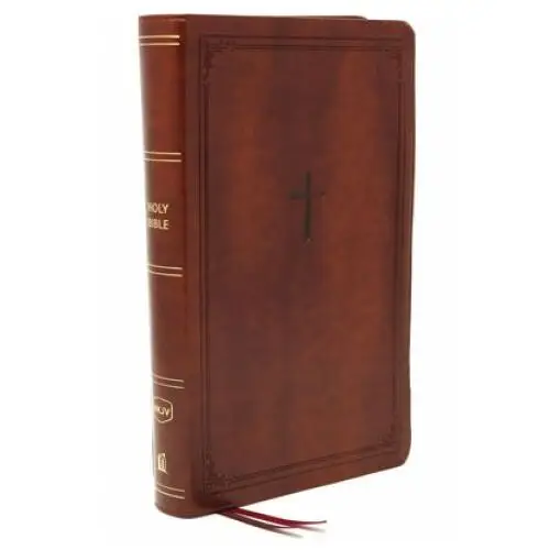 Nkjv, Reference Bible, Compact, Leathersoft, Brown, Red Letter Edition, Comfort Print: Holy Bible, New King James Version