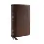 Nkjv, Single-Column Reference Bible, Premium Goatskin Leather, Brown, Premier Collection, Comfort Print Sklep on-line