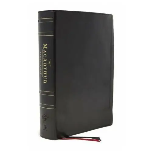 ESV, MacArthur Study Bible, 2nd Edition, Genuine leather, Black