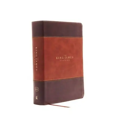 Kjv, the king james study bible, leathersoft, brown, thumb indexed, red letter, full-color edition Thomas nelson publishers