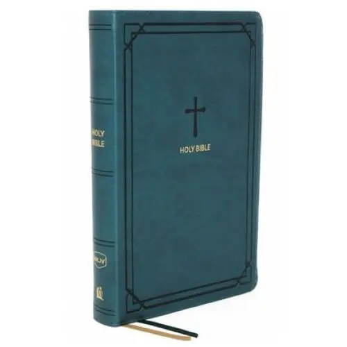 Thomas nelson publishers Nkjv, end-of-verse reference bible, compact, leathersoft, teal, red letter, comfort print