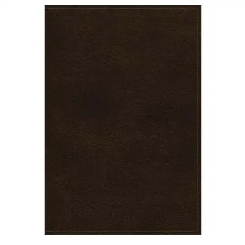 Nkjv study bible, premium calfskin leather, brown, full-color, thumb indexed, comfort print Thomas nelson publishers