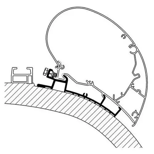 ADAPTER DO MARKIZY OMNISTOR- CARTHAGO CHIC 450CM