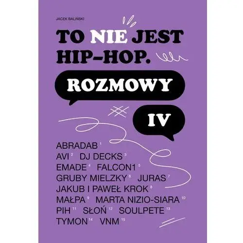 To nie jest hip-hop. Rozmowy. Część 4