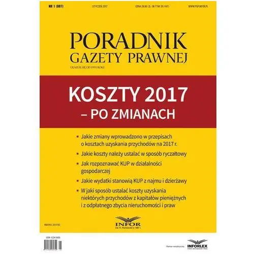 Pgp 1/2017 koszty 2017 - po zmianach Tomasz krywan