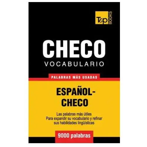 Vocabulario espanol-checo - 9000 palabras mas usadas