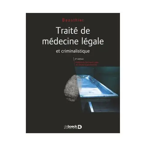 Traité de médecine légale