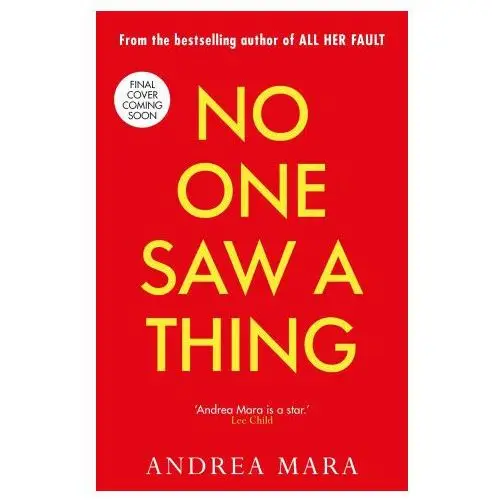 No one saw a thing Transworld publ. ltd uk