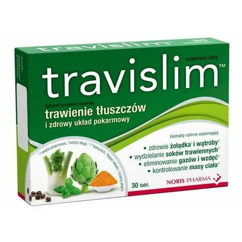 Travislim, Tabletki na odchudzanie, 30 kaps