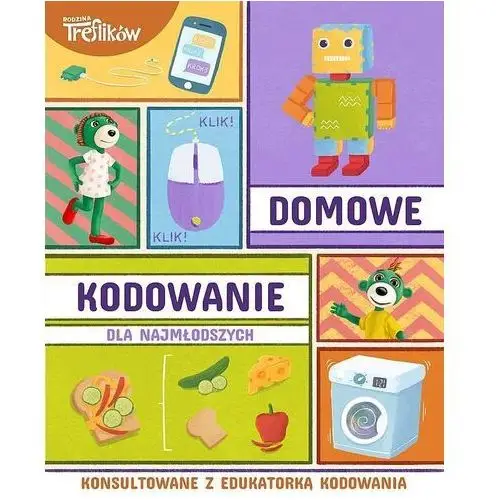 Trefl books Domowe kodowanie. rodzina treflików