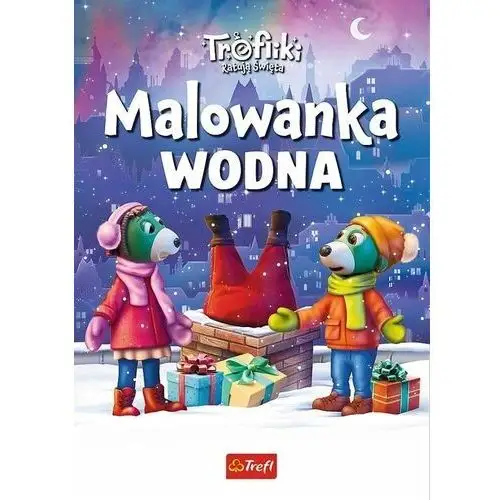 Trefl books Trefiliki ratują święta. wodna malowanka