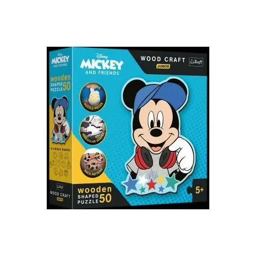 Trefl Holz puzzle junior 50 disney - mickey maus