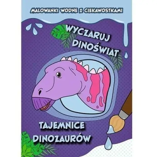 Trefl Malowanka wodna a4 tajemnice dinozaurów