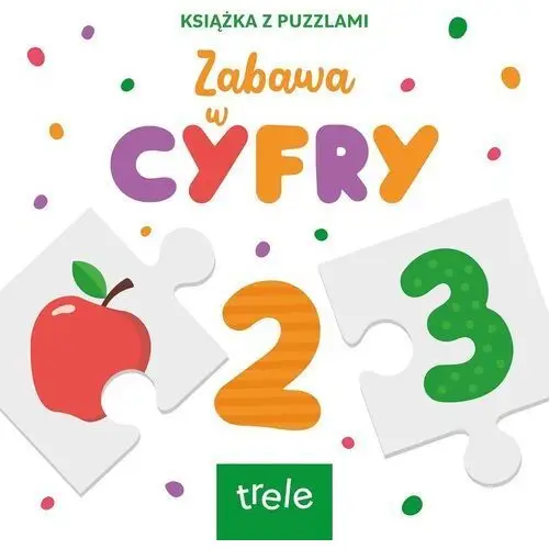 Trele Cyfry. książka z puzzlami