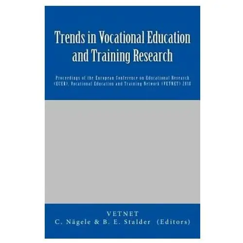 Trends in vocational education and training research: proceedings of the european conference on educational research (ecer), vocational education and Createspace independent publishing platform