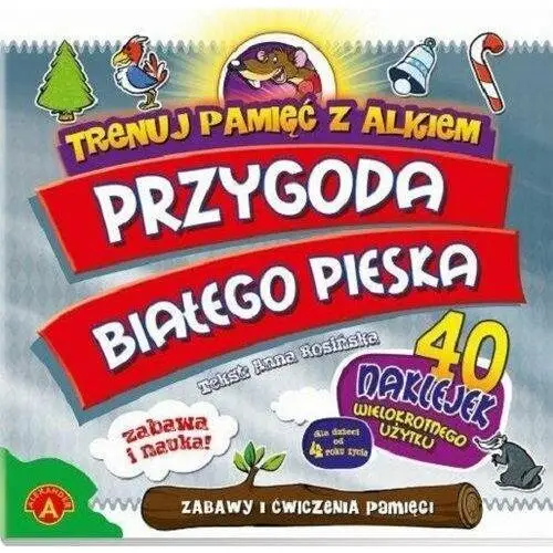 Trenuj pamięć z Alkiem. Przygoda białego pieska