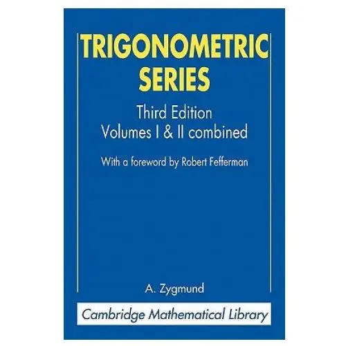 Trigonometric series Cambridge university press