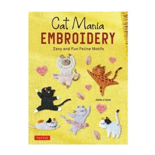 Curious Cat Embroidery: Zany and Fun Feline Motifs