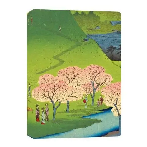 Hiroshige cherry blossoms lined hardcover journal Tuttle publishing